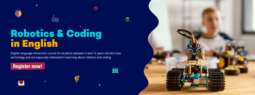 Robotics and Coding in English for Kids