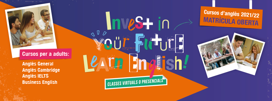 Cursos d'anglès per a adults 21-22 | Oxford House Barcelona