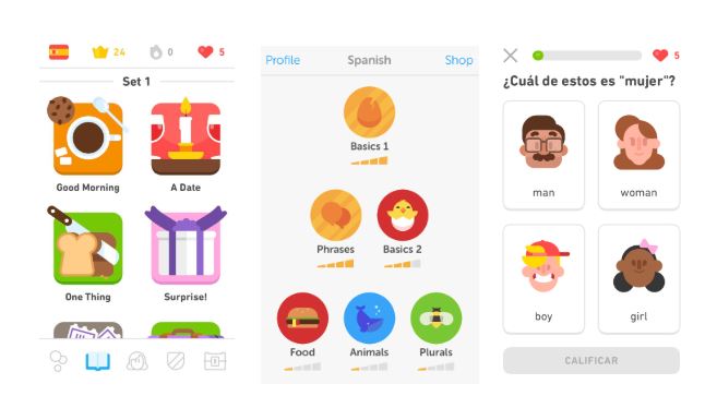 Duolingo - 8 of the best apps for learning English | Oxford House Barcelona
