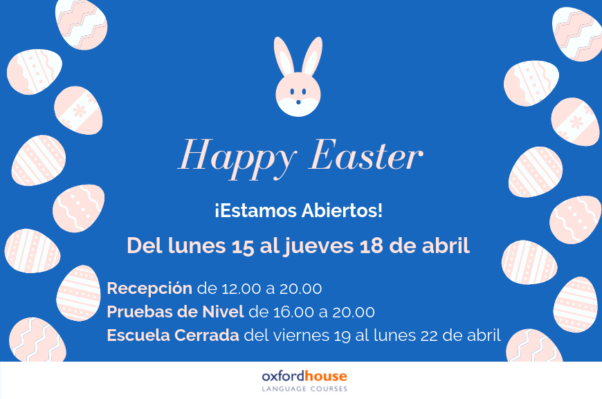 Horario Semana Santa 2019 | Oxford House Barcelona