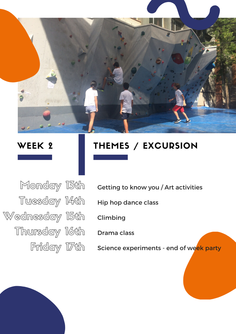 Week 2 | Oxford House 2020 Yls Summer Programme